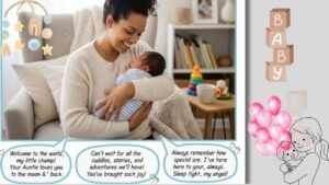 Aunt's messages for baby nephew